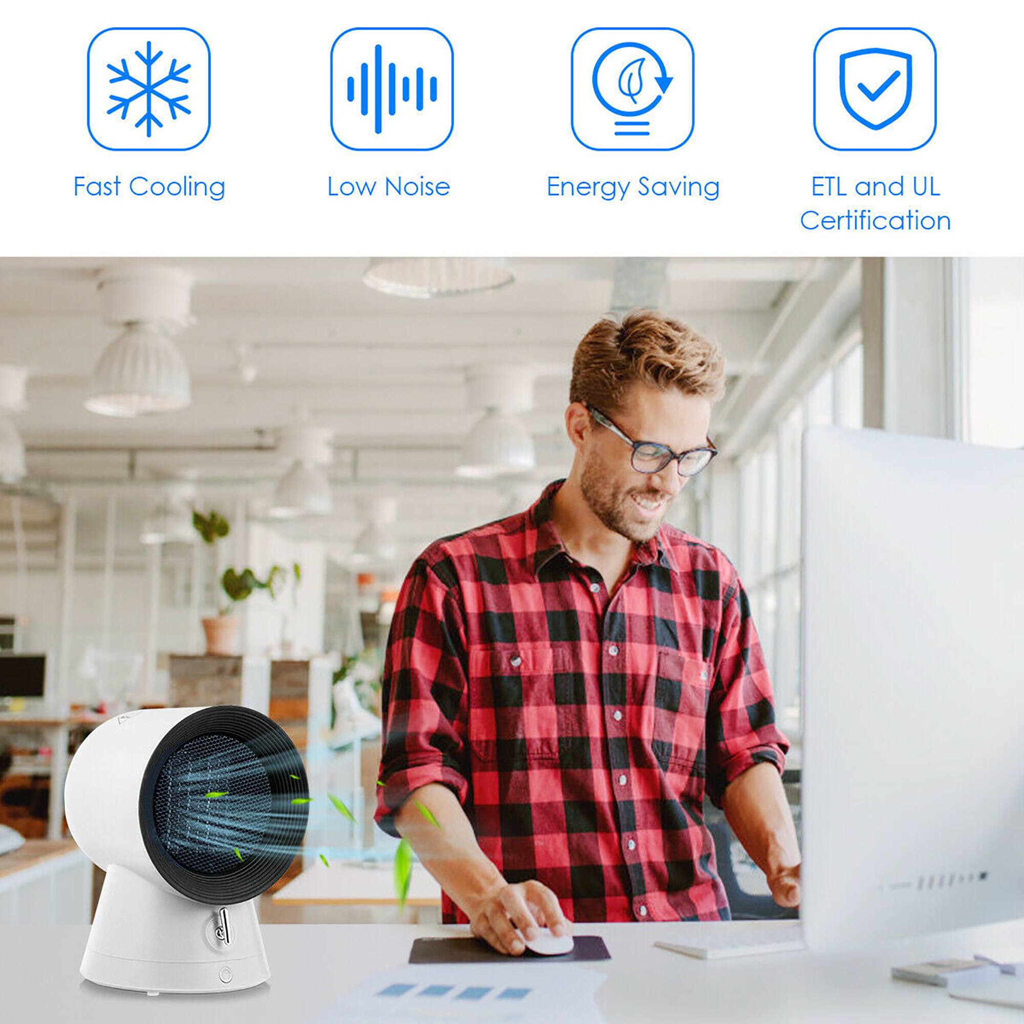 Fast Cooling, Low Noise, Energy Saving, ETL and UL Certification