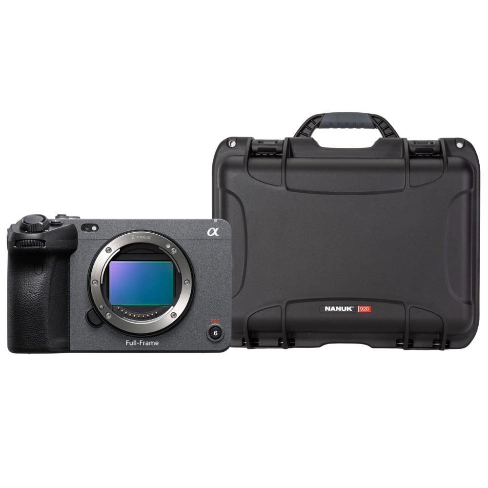 Sony - Alpha FX3 Cinema Line Full Frame Camera Body Only with Hard Case Bundle - Black