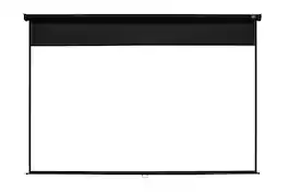 Elite Screens - Manual Series 120" Manual Wall/ Ceiling Projector Screen - Black