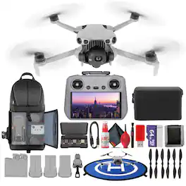 DJI - Mini 5 Pro Drone w RC 2 Remote Fly More Combo 64GB Memory Card Bundle