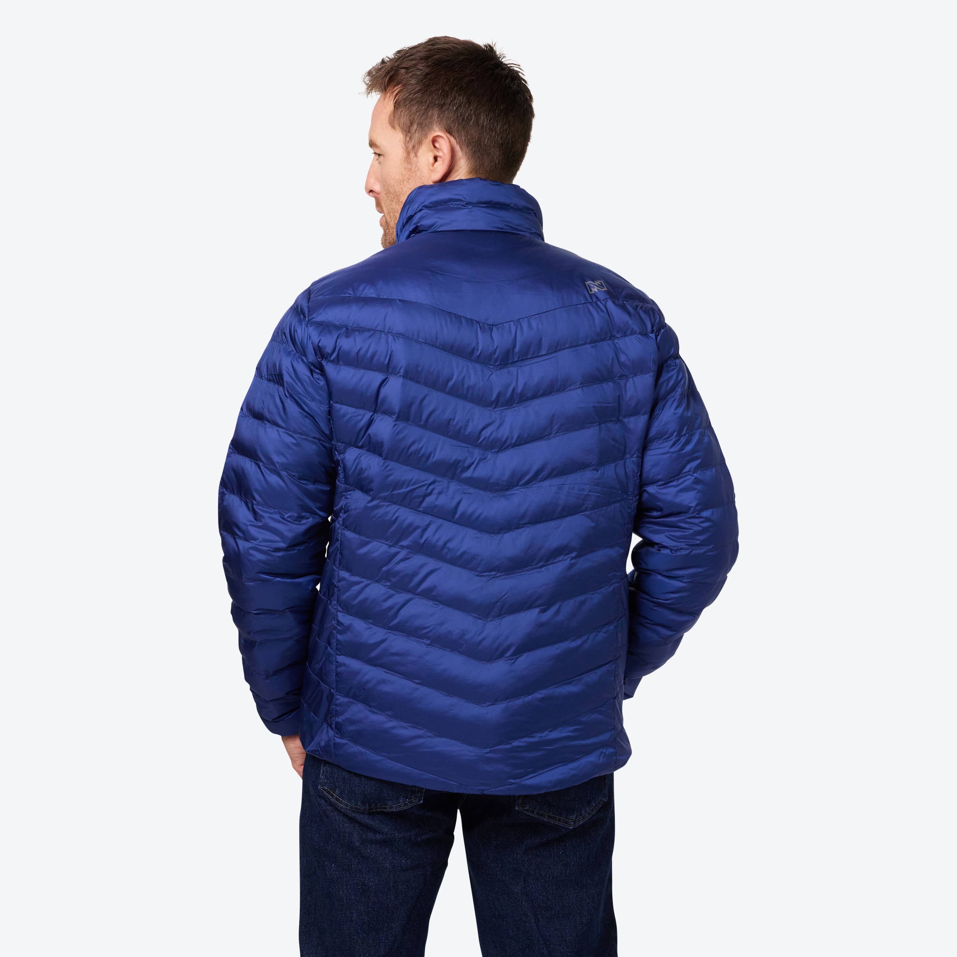 Back. Mobile Warming - Men's Backcountry Xtera Heated Jacket - Navy.