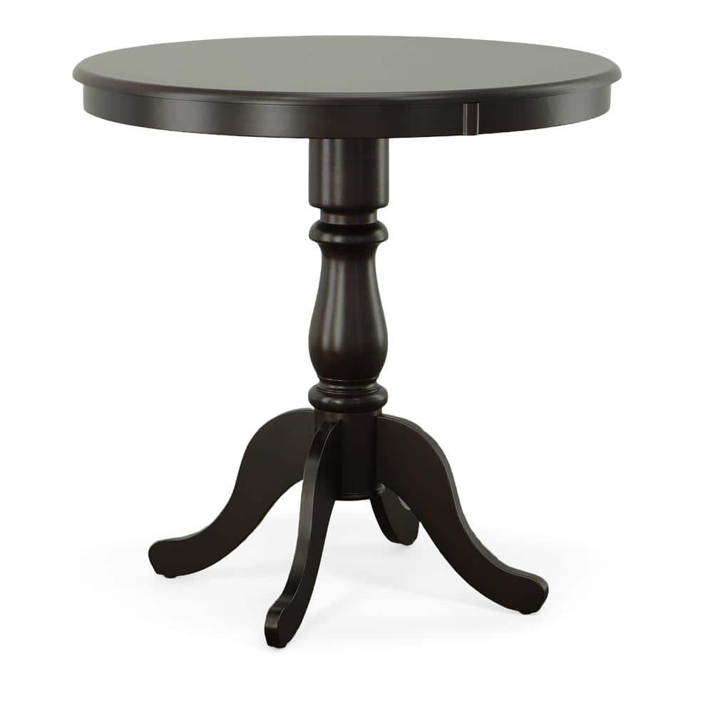 Carolina Chair & Table - Fairview 36" Round Pedestal Bar Table - Espresso