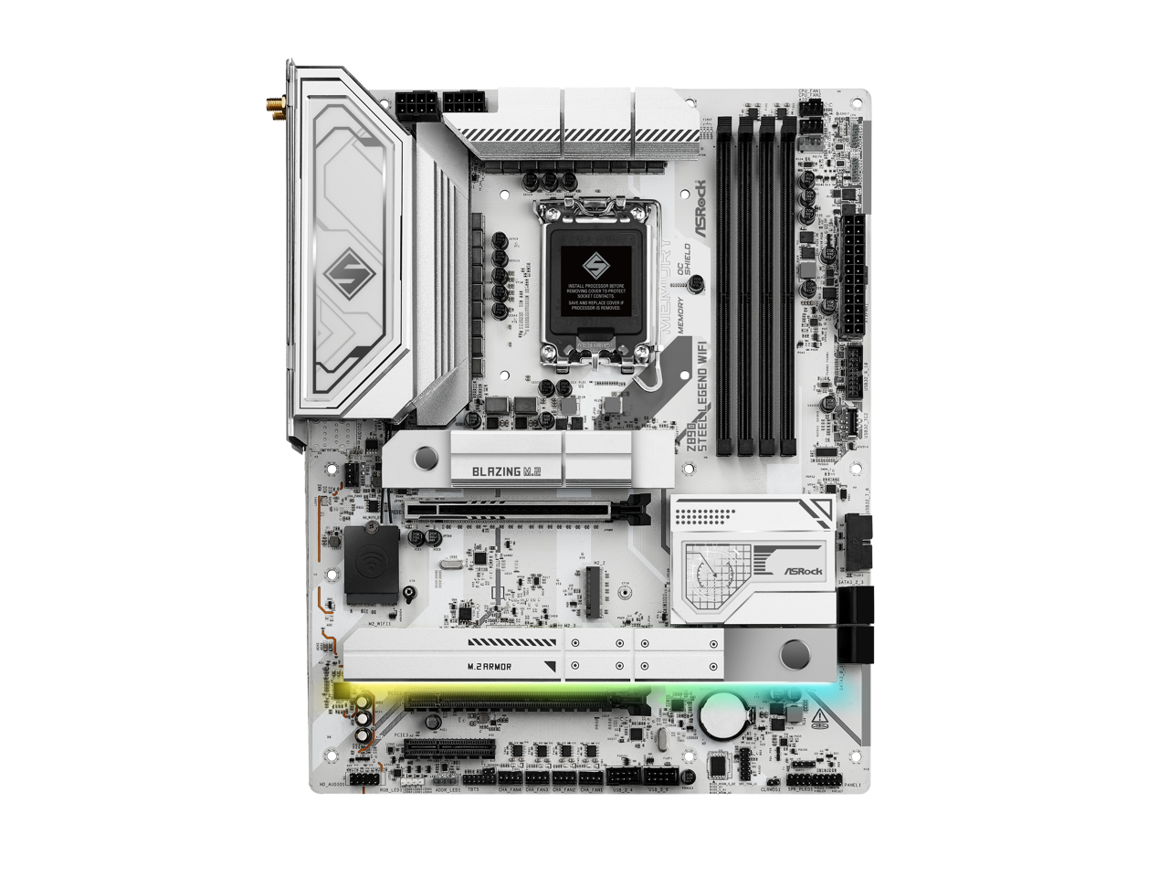 BLAZING  
INFOSTANCIAL PROCIDON - COVEM CHICKEN ... DESPACTS - - - -- - CHOCESSIONS + COCMOVED STRIGHT  
ASROCK Mr OC SHIELD ESTAR MEME MEMORY WIFI EGENO Z890 STEELLEGEND C  
TOTAL  
00.30.9.18 a  
-  
ASROCK  
M.2ARMOR