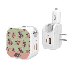 Keyscaper - Star Wars: The Mandalorian Pattern 2 in 1 USB Charger - Grogu