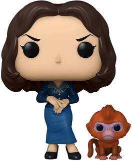 His Dark Materials Funko POP Vinyl Figure | Mrs. Coulter & Daem - Blue