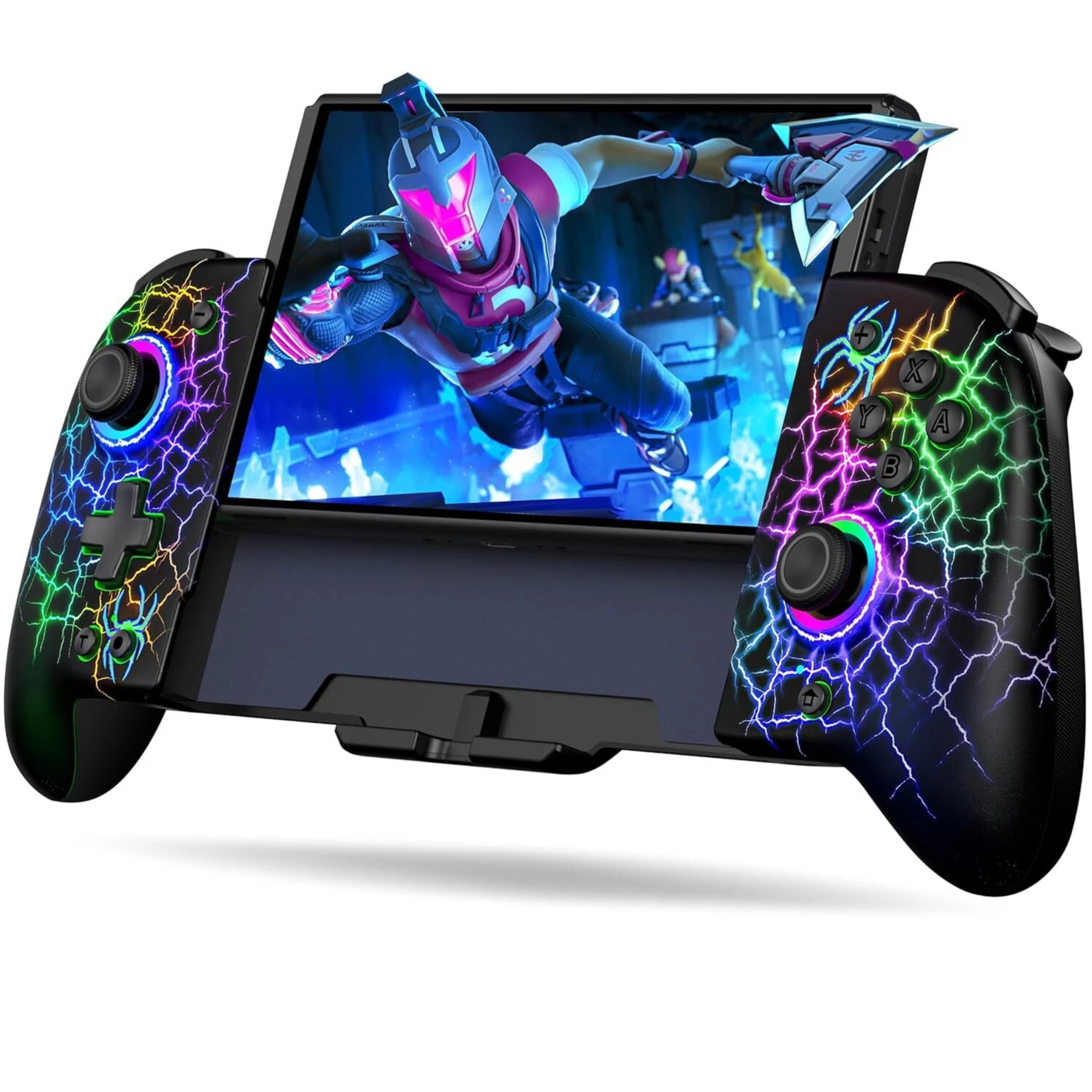 Kitcheniva - Ergonomic Handheld Controller Nintendo Switch And Switch OLED One-Piece Full-Size - Black price history on PriceWatchPro