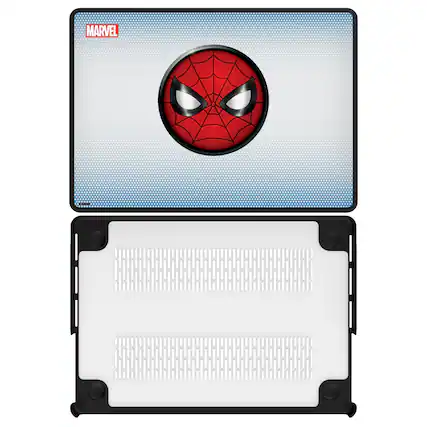 Front. Keyscaper - Marvel Grid Laptop Case - Apple MacBook Pro (13-inch, 2020) - Spider-Man.