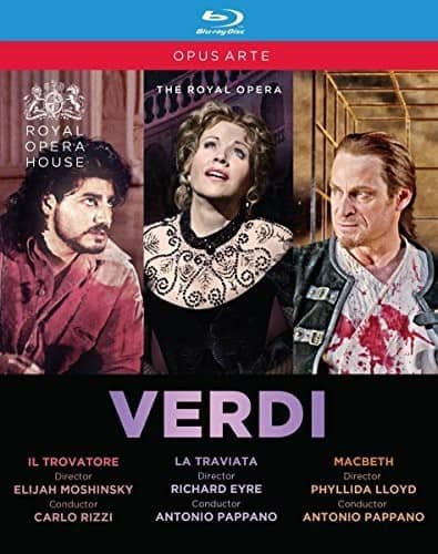 Verdi: Il Trovatore / La Traviata / Macbeth  - BLU-RAY
