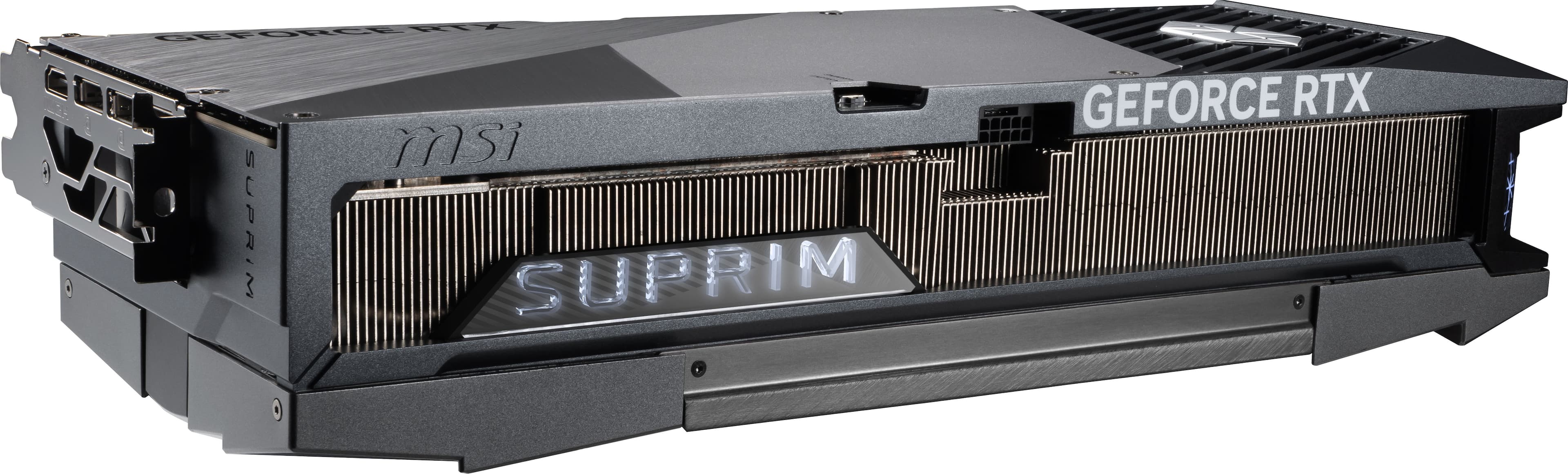 The text on the image reads "SUPRIM msi GEFORCE RTX."