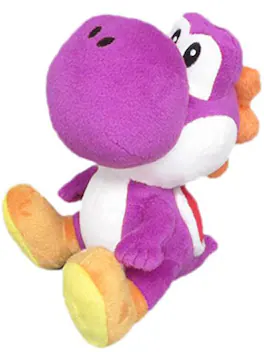 Little Buddy - Super Mario Bros. 6" Plush: Yoshi - Purple