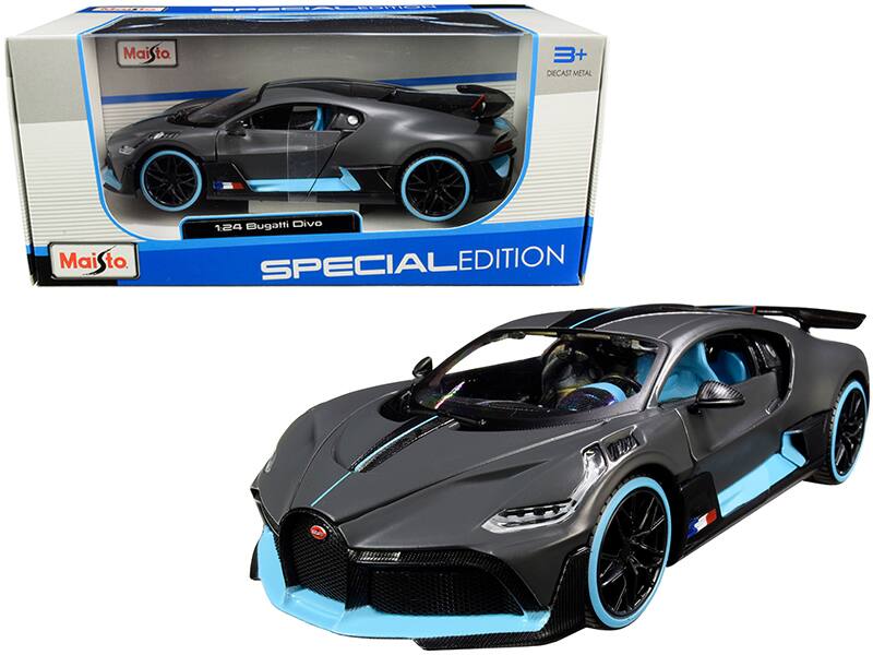 MaiSto  
3+  
DECAST METAL  
1:24 Bugatti Divo  
SPECIALEDITION
