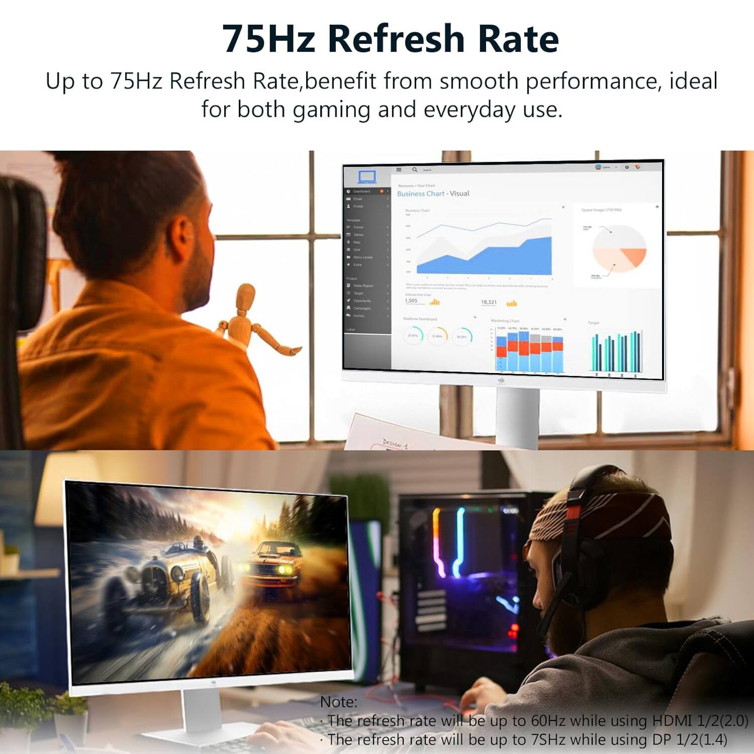m74k_77ページ Z-EDGE 27 inch 4K Monitor UHD IPS Monitor 60Hz 4ms Frameless