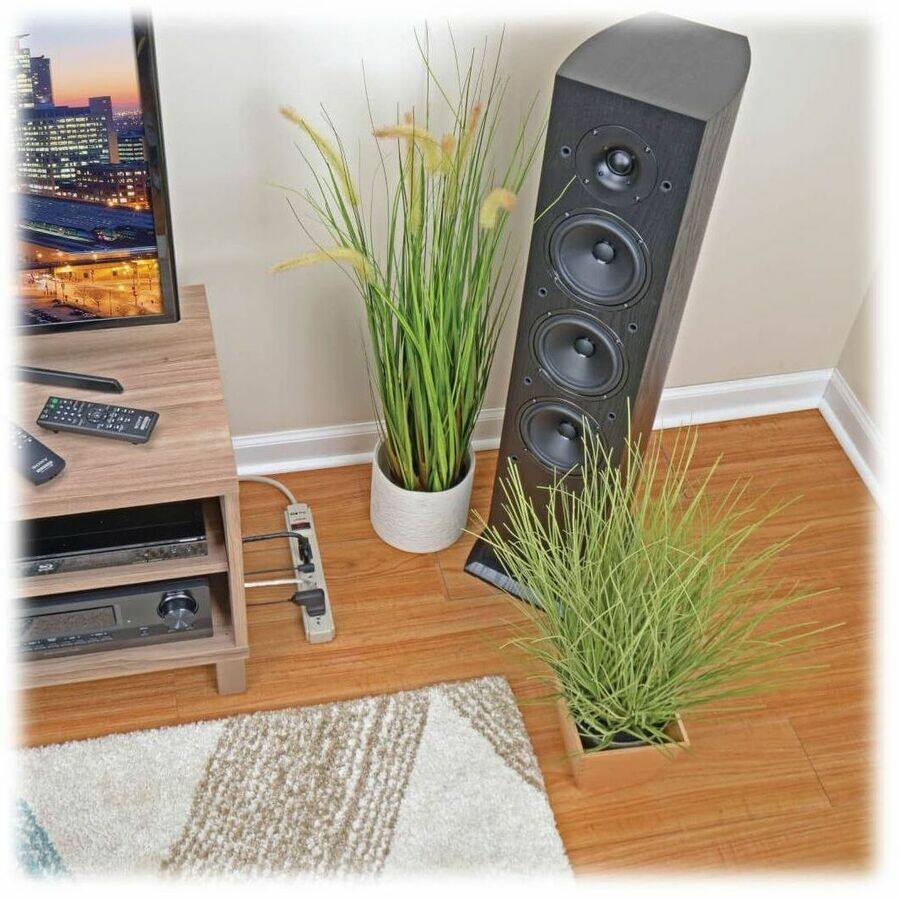 Alt View 2. Tripp Lite - Tripp Lite by Eaton Protect It! 6-Outlet Surge Protector 8 ft. (2.43 m) Cord 990 Joules Low-Profile Right-Angle 5-15P - Unknown.