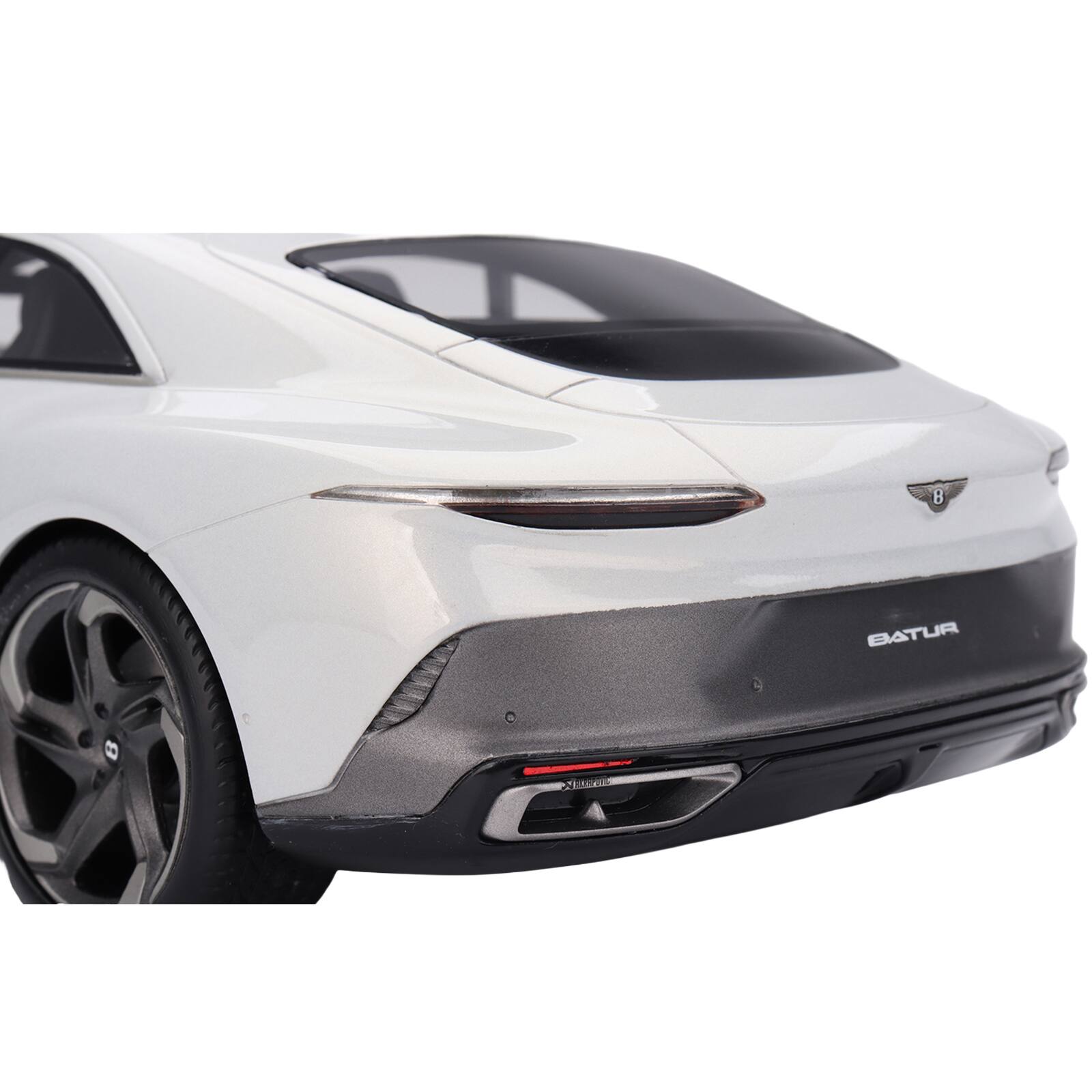 Alt View 3. Top Speed - Bentley Batur Bonneville Pearl White Metallic 1/18 Model Car by Top Speed.