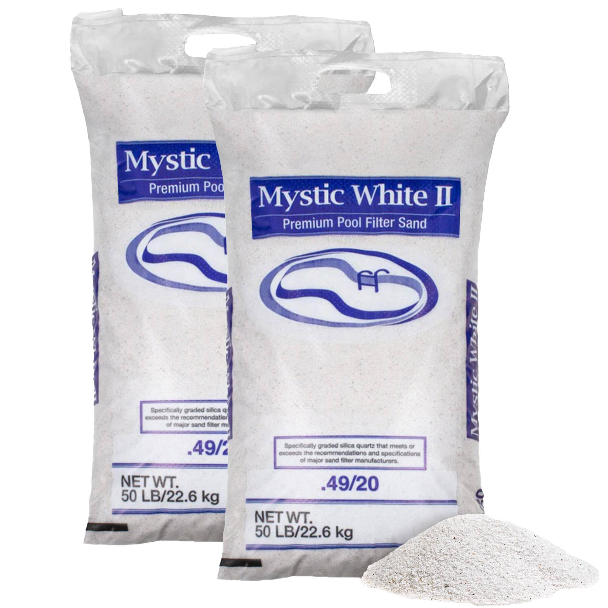 Mystic White II Premium Pool Filter Sand

Specifically graded silica quartz that meets or exceeds the recommendations and specifications of major sand filter manufacturers.

.49/20

NET WT. 50 LB/22.6 kg