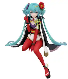 PopMarket - Furyu - Hatsune Miku - Noodle Stopper - Flower Fairy Camellia Statue - COLLECTIBLES - Multicolor