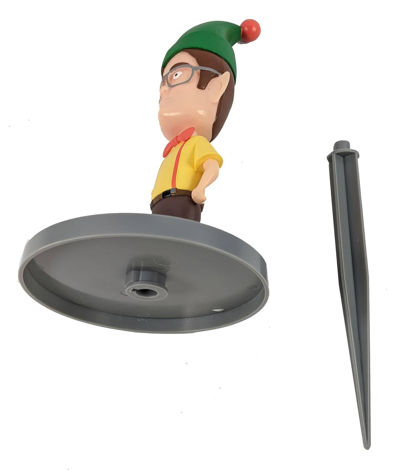 Alt View 10. Surreal Entertainment - The Office 8 Inch Gnerd Gnome Dwight Schrute Garden Gnome - Multicolored.