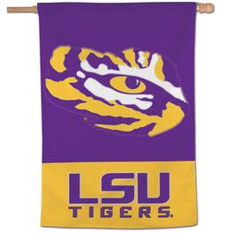 WinCraft - LSU Tigers 28" x 40" Applique Vertical Banner - Multicolor
