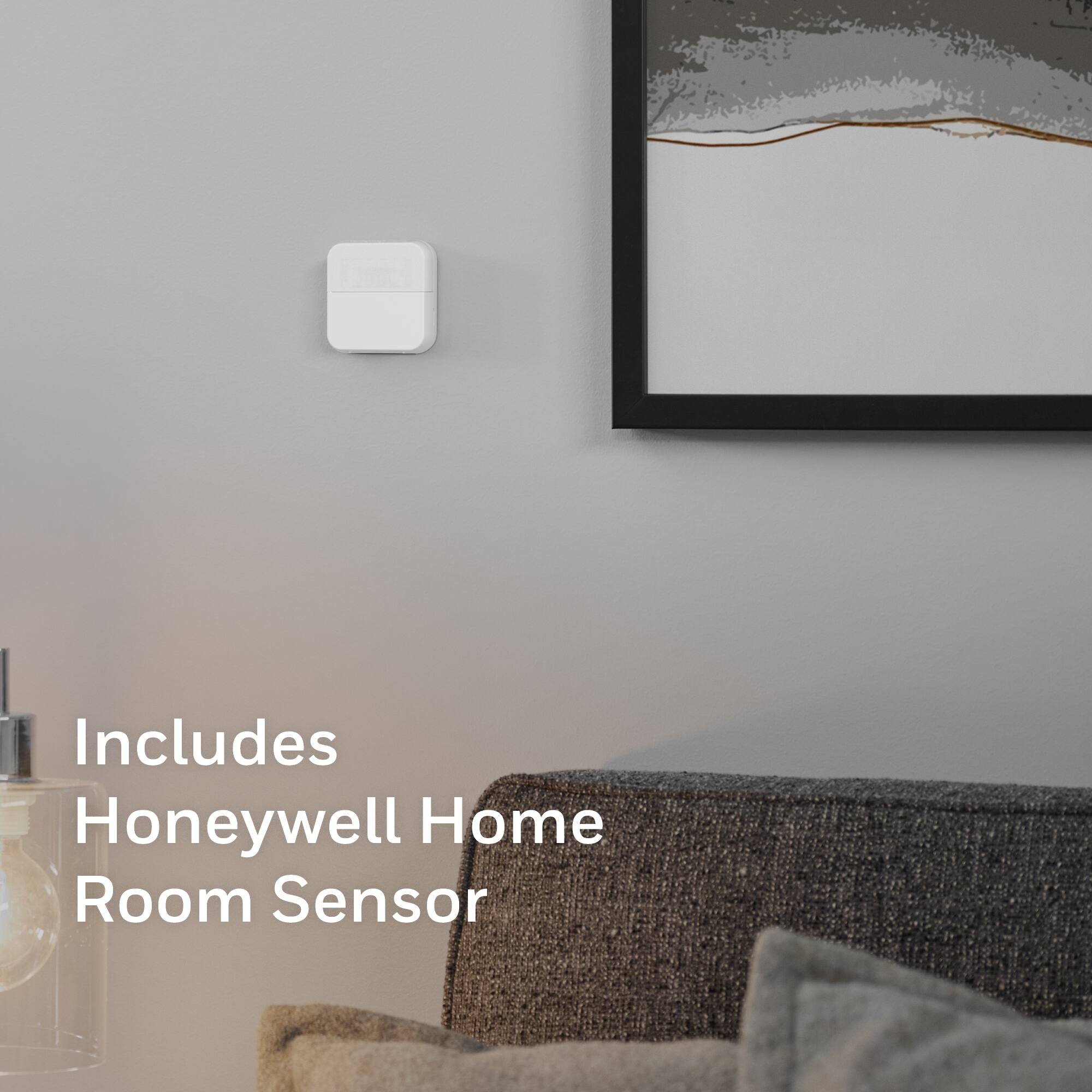 Includes Honeywell Home Room Sensor