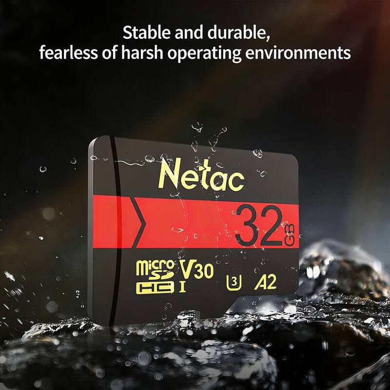 Stable and durable, fearless of harsh operating environments

Netac 32 GB Micro SD V30 A2 HC I