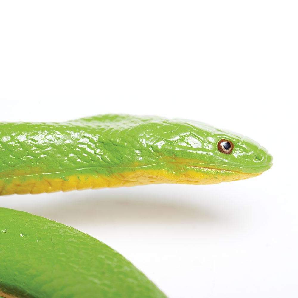 Alt View 3. Safari Ltd. - Rough Green Snake Toy Figurine.