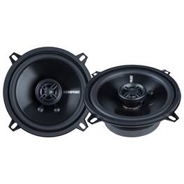 Memphis Car Audio - Memphis Audio SRX52V Street Reference Series 5.25" 2-Way Coaxial Speakers - Pair - Black/Gray