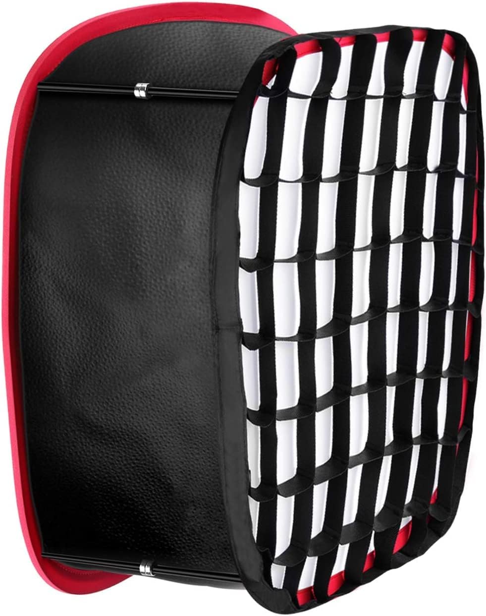 Front. Neewer - Foldable Softbox for NEEWER 480/660/530 LED Panels, 9.3x8.3", w/ Strap Clip, Grill & Bag.