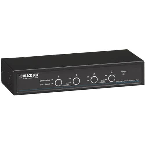 Black Box Network Services - Desktop KVM Switch - DisplayPort with USB and Audio, 4-Port price history on PriceWatchPro