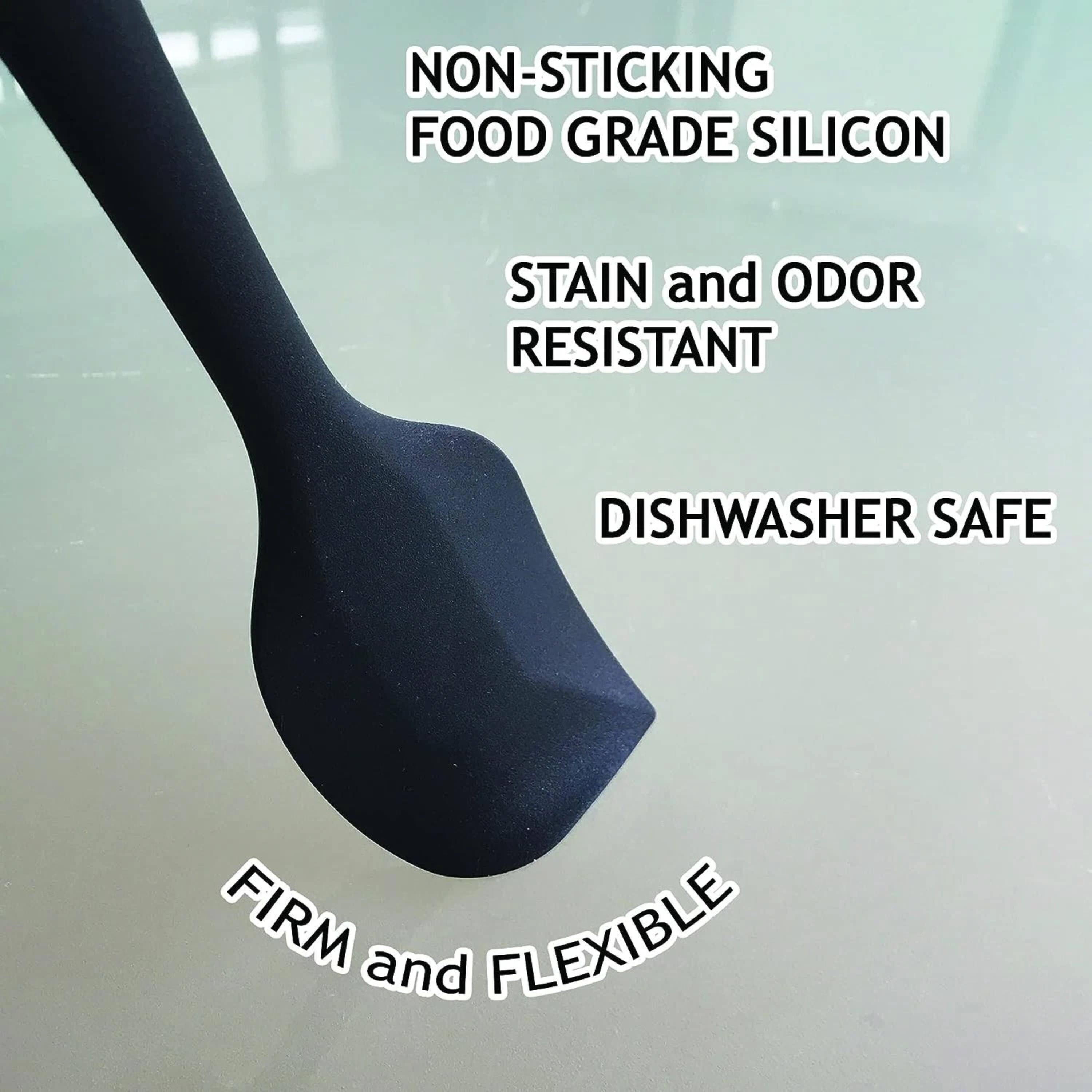 NON-STICKING  
FOOD GRADE SILICON  
STAIN and ODOR RESISTANT  
DISHWASHER SAFE  
FIRM and FLEXIBLE