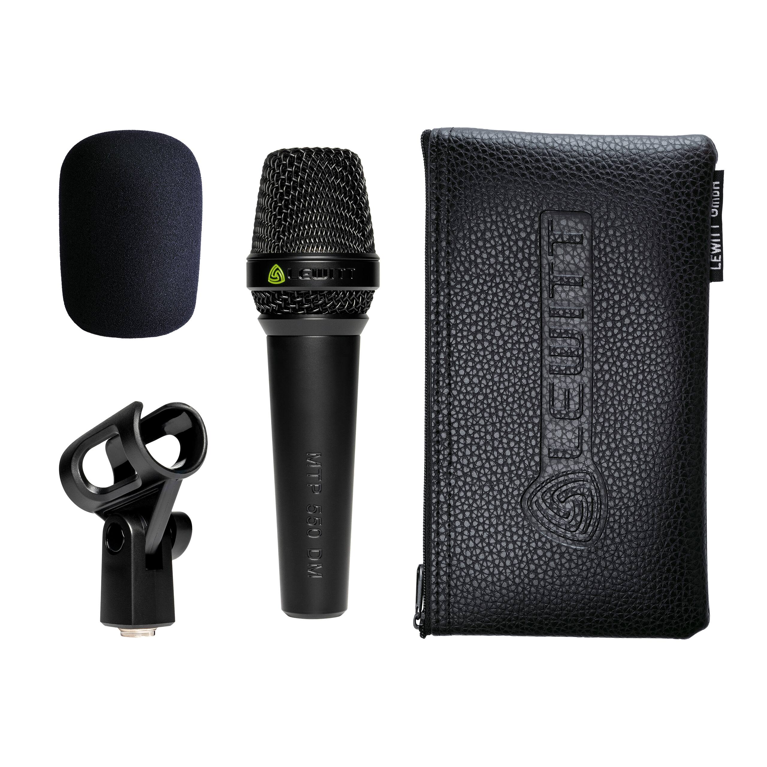 Alt View Zoom 12. Lewitt Audio - MTP 550 DM Microphone - Black.