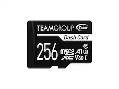 TEAMGROUP Team
Dash Card
256GB
microSD
A1
U3
XC V30 I