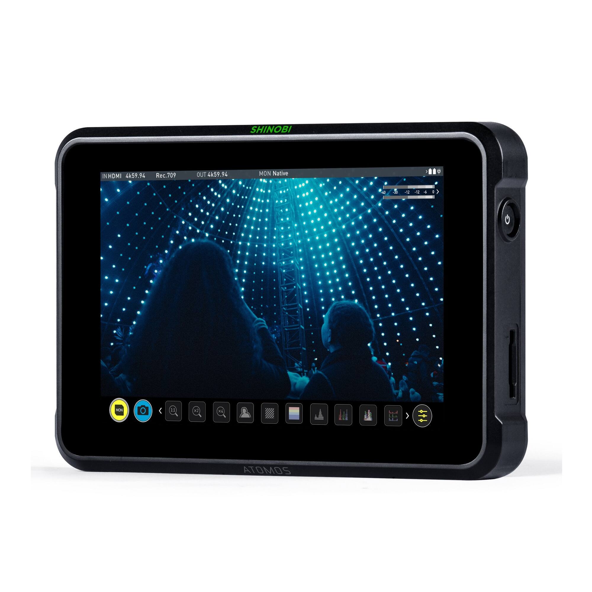 SHINOBI IN HDMI 4K59.94 Rec.709 OUT 4K59.94 MON Native ... a N 1 - .e > ATOMOS