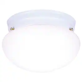 Amber Sporting Goods - WESTINGHOUSE Lighting 66699 Ceiling Fixture, 7-1/2-Inch, White