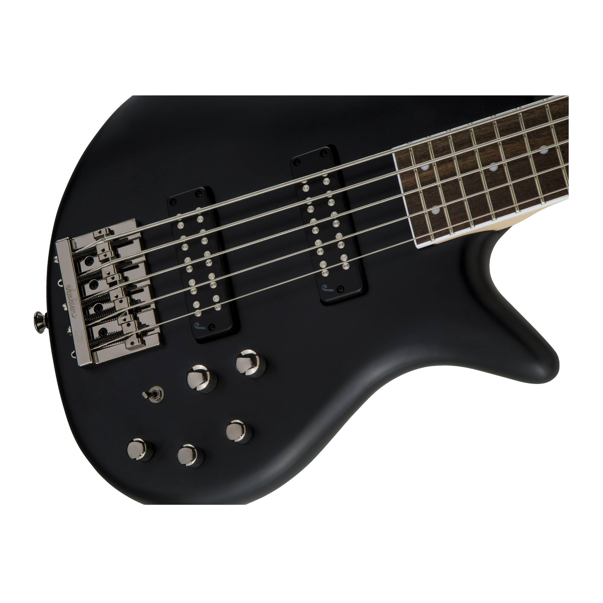 Angle. Jackson - Jackson JS Series Spectra Bass JS3V 5-String Electric Guitar (Satin Black).