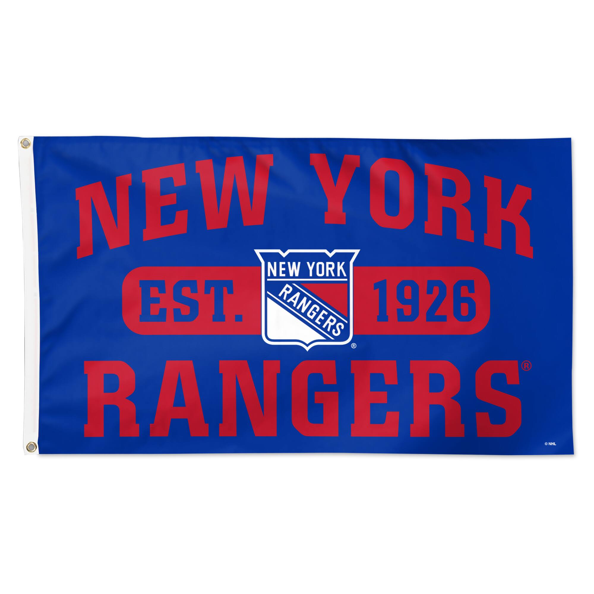 WinCraft - New York Rangers 3' x 5' Single-Sided Franchise Establishment Deluxe Flag - Multicolor