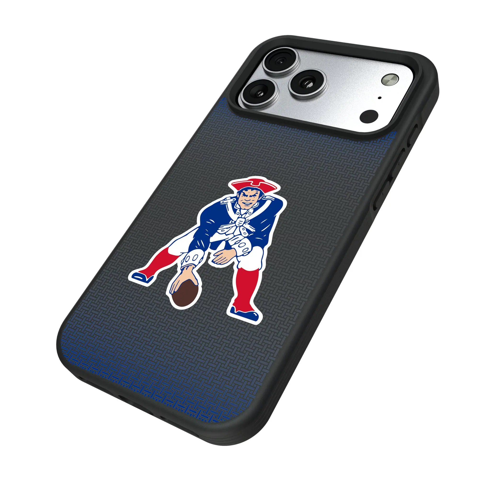 Alt View 1. Keyscaper - Bump Case with 8.2ft Drop Protection - 16 Pro Max - Black.