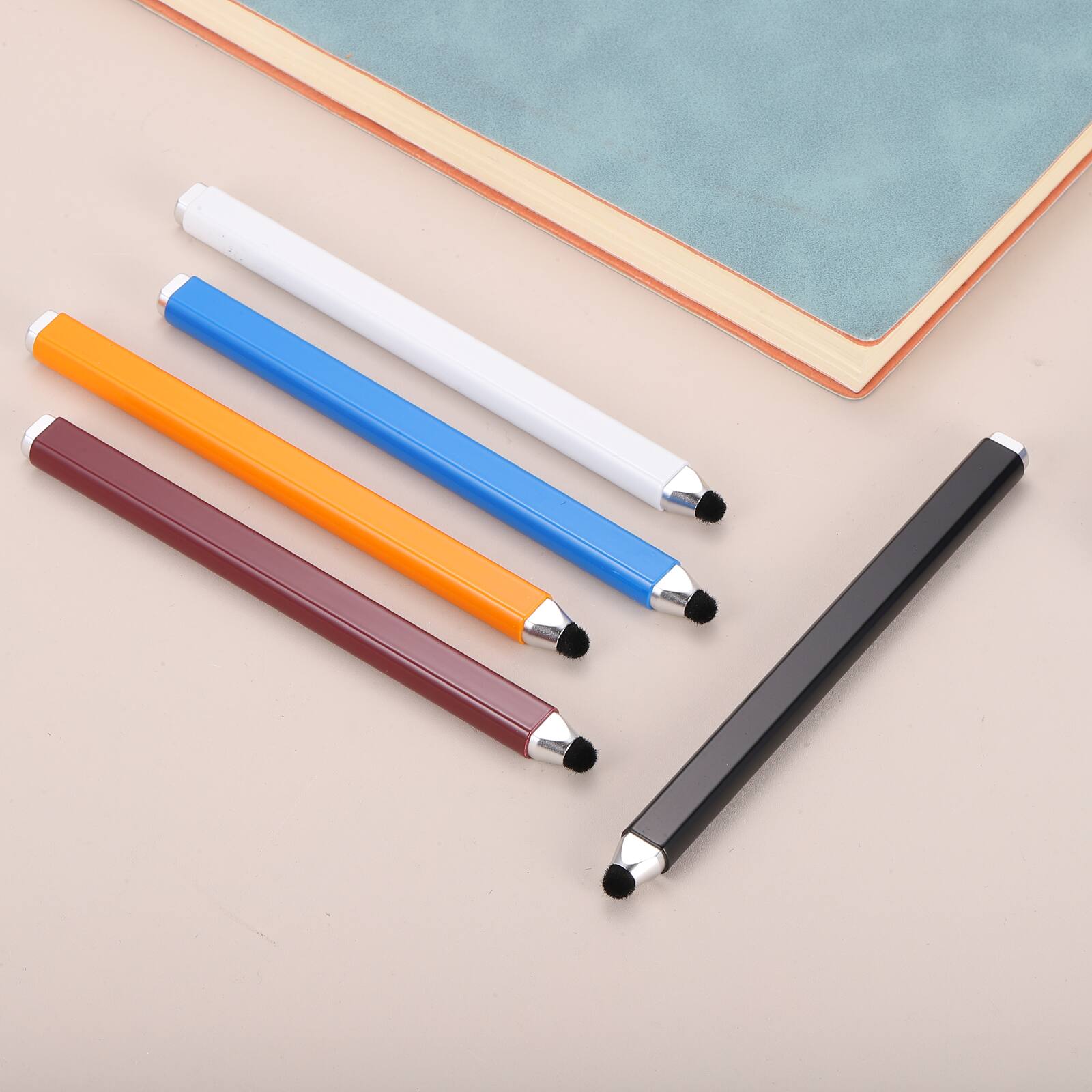 Alt View 4. Unique Bargains - Stylus Pens for Touch Screen, High Sensitivity Universal Capacitive Digital Pen for Phone Tablet Laptop Touch Devices - Dark Blue.