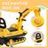 EXCAVATOR RIDE ON
- Horn
- Backrest