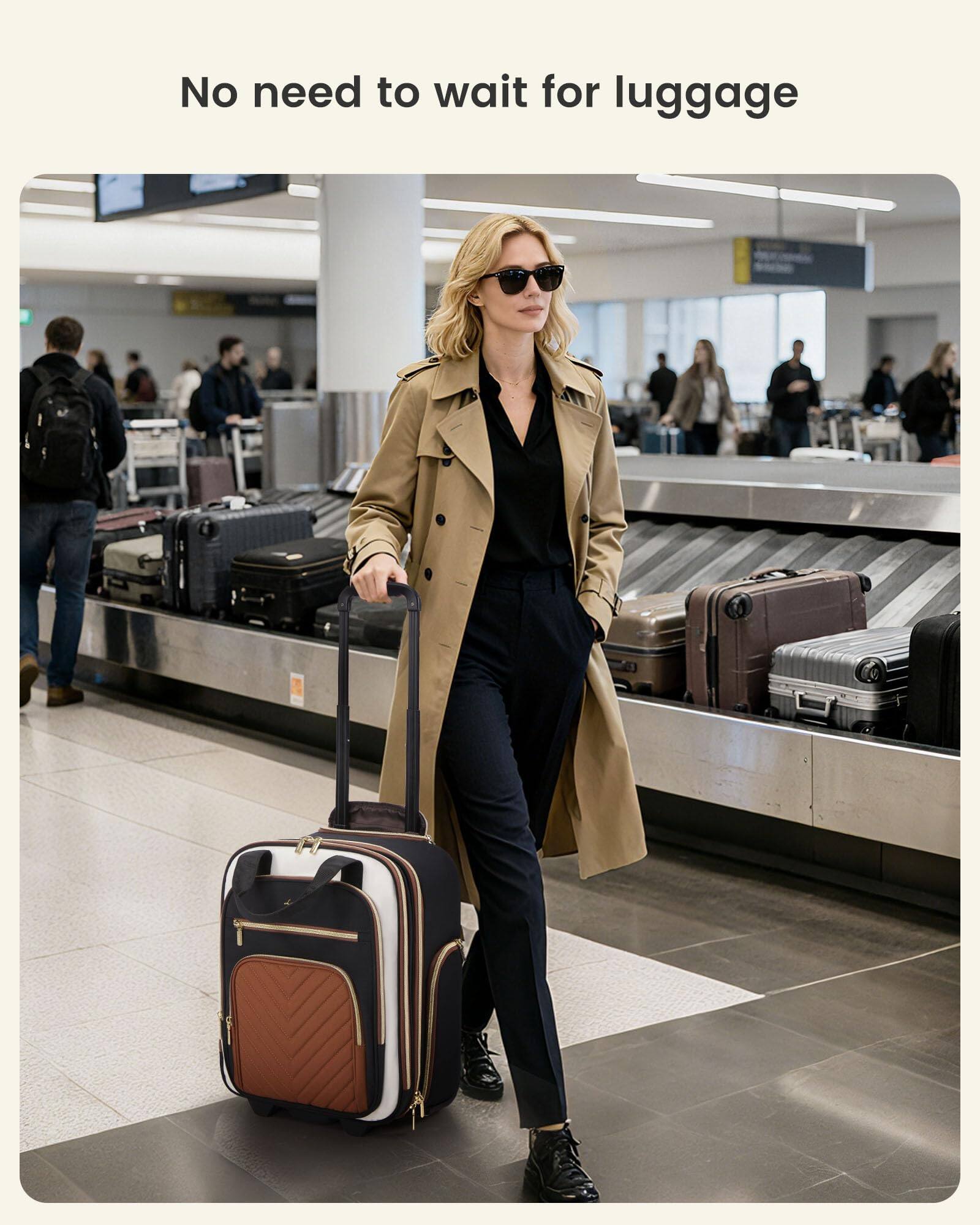 No need to wait for luggage