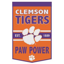 WinCraft - Clemson Tigers 24" x 38" Primary Logo Banner - Multicolor