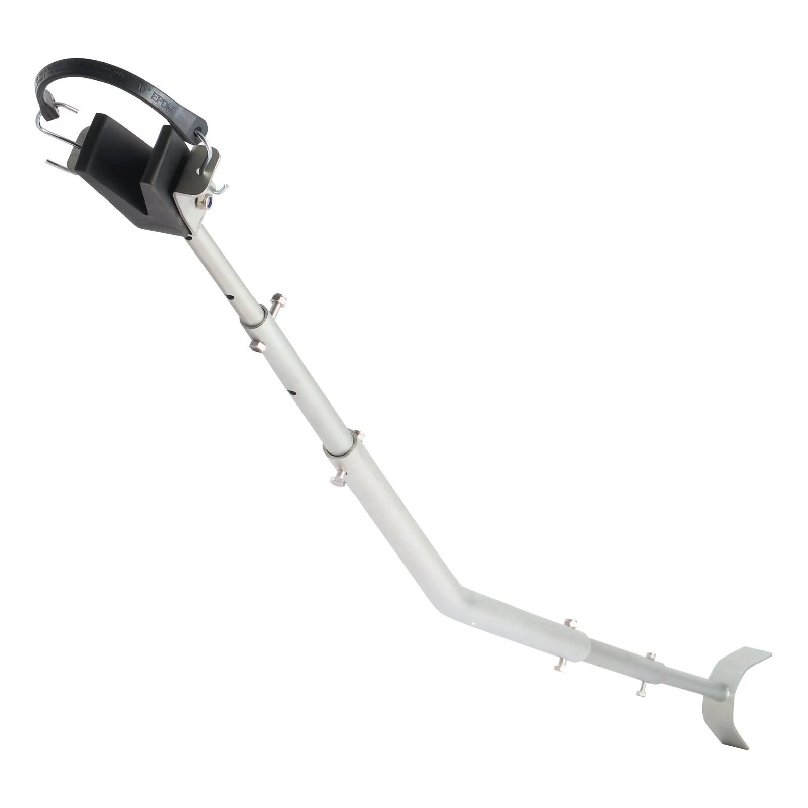 Alt View 5. VEVOR - Transom Saver, 23.6-59 in, Adjustable Boat Transom Saver with Composite Head, Corrosion-Resistant Easy-to-Install - Silver.