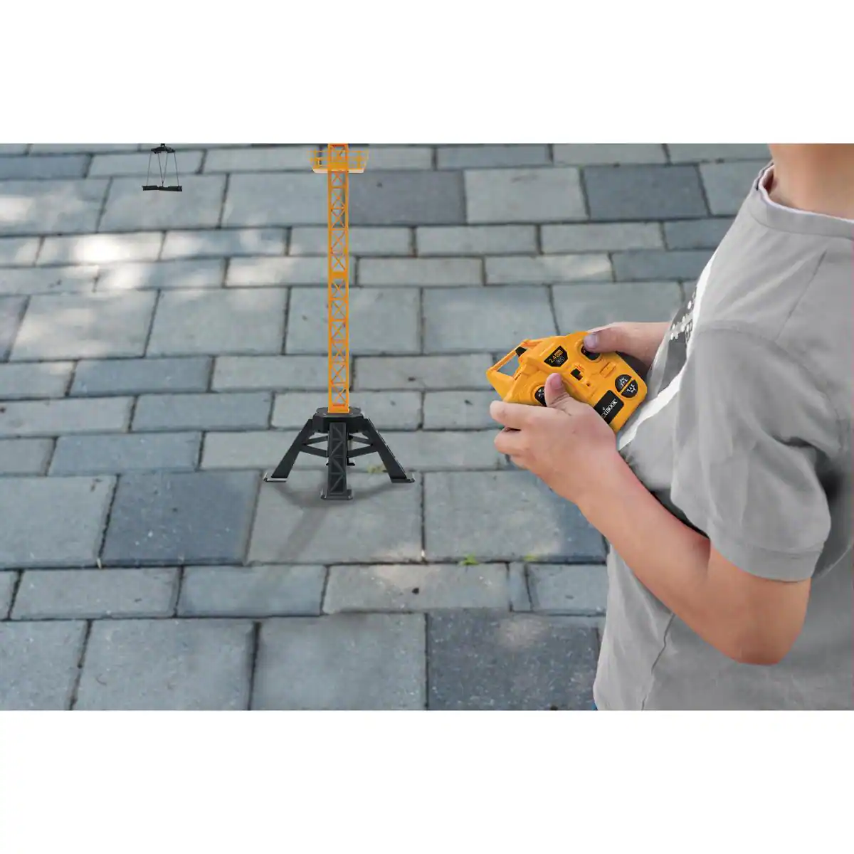 Alt View 5. Lexibook - CROSSLANDER® PRO TOWER CRANE Remote-Controlled Crane with Light and Sound Effects.
