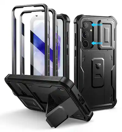 Dexnor Phone Case for Samsung Galaxy A35 ,Camera Cover, Military Grade Protection with 2 Front Frame Screen Protector Black - Best Buy Dexnor Phone Case for Samsung Galaxy A35 ,Camera Cover, Military Grade Protection with 2 Front Frame Screen Protector Black - Best Buy