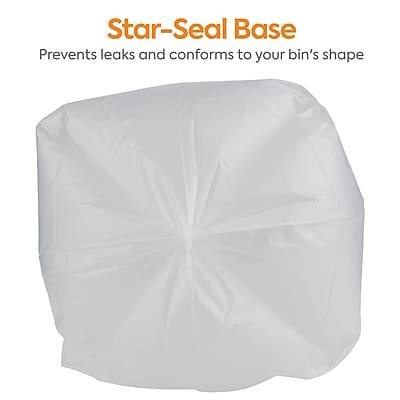 Star-Seal Base  
Prevents leaks and conforms to your bin's shape