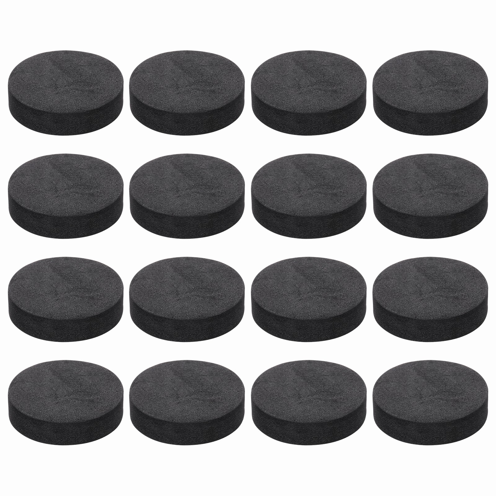Unique Bargains - 16pcs Single Sided Speaker Isolation Feet Pads, 40x10mm Non Slip Foam Shock Absorption Pad for Amplifier Speaker - Black price history on PriceWatchPro