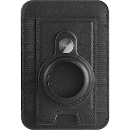 SaharaCase - Airtag Wallet Case with MagSafe for Apple iPhone - Scorpion Black