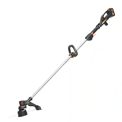 Front. WORX - Worx Nitro WG176 20V Brushless Adjustable 13''- 15'' Cordless String Trimmer - Black.