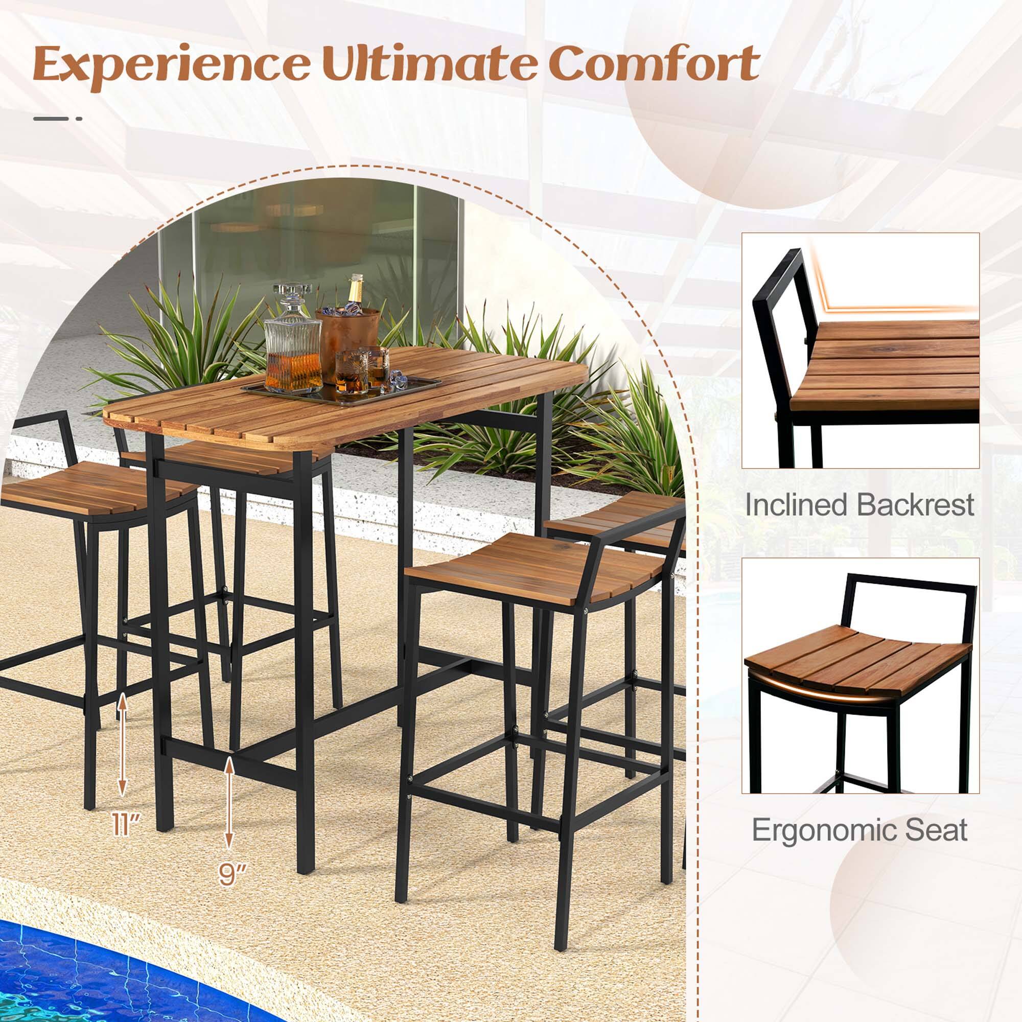 Experience Ultimate Comfort

Inclined Backrest

Ergonomic Seat