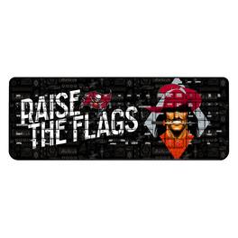 Keyscaper - Tampa Bay Buccaneers 2024 Illustrated Limited Edition Wireless Keyboard - Black