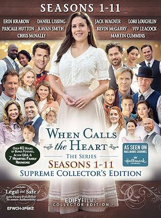 Angle. When Calls the Heart Seasons 1-11 DVD.